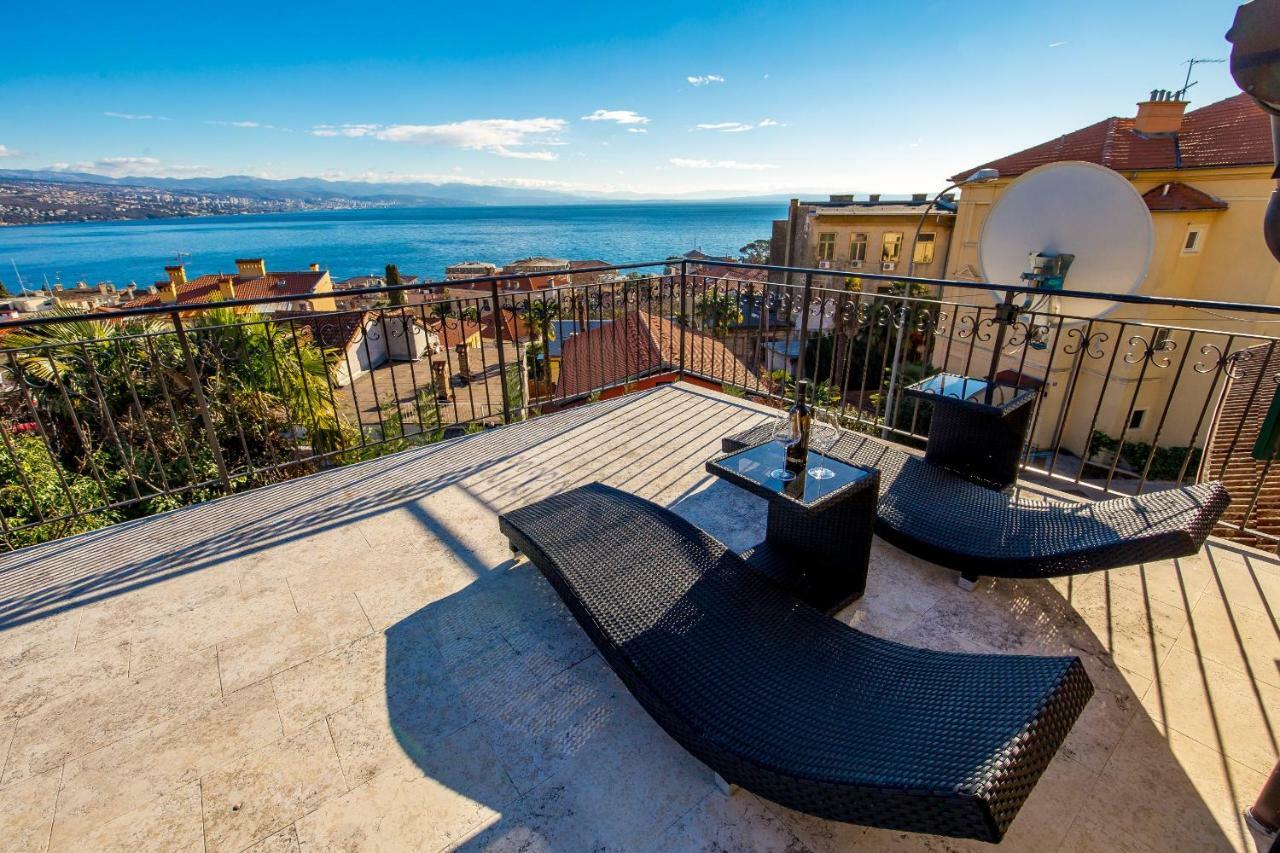 Villa Vilma Opatija Bagian luar foto