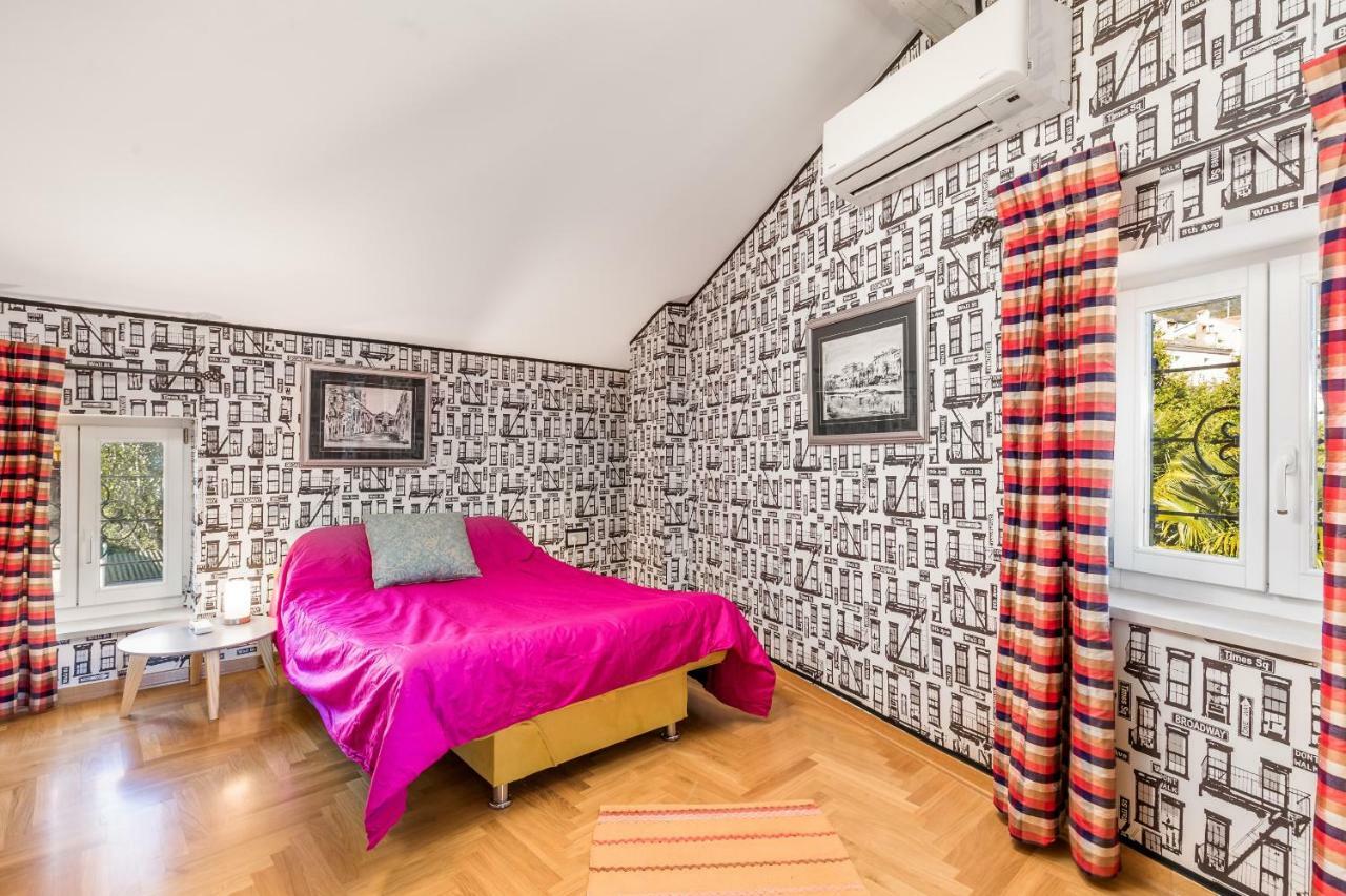 Villa Vilma Opatija Bagian luar foto