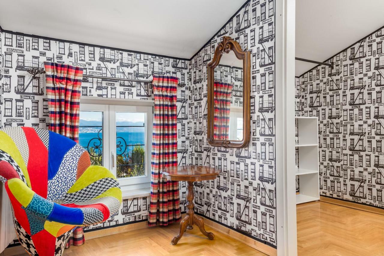 Villa Vilma Opatija Bagian luar foto